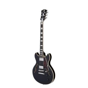 D'Angelico Premier Mini DC Black Flake - gitara elektryczna