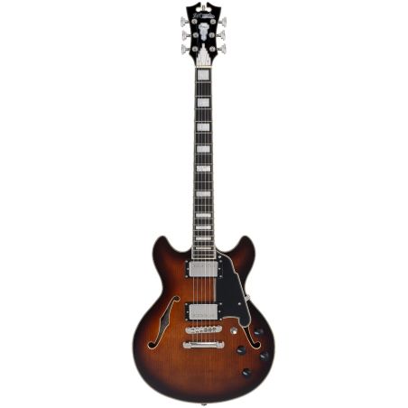 D'Angelico Premier Mini DC Brown Burst gitara elektryczna