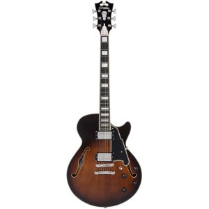 D'Angelico Premier SS Brown Burst - gitara elektryczna