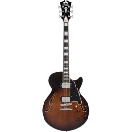 D'Angelico Premier SS Brown Burst - gitara elektryczna