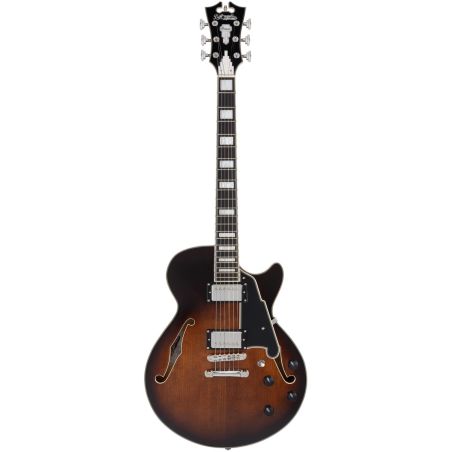 D'Angelico Premier SS Brown Burst - gitara elektryczna