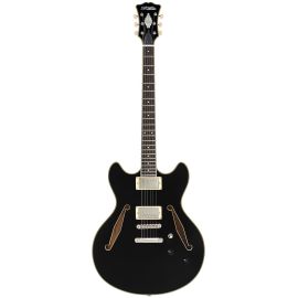 D'Angelico Excel DC Tour Solid Black - gitara elektryczna
