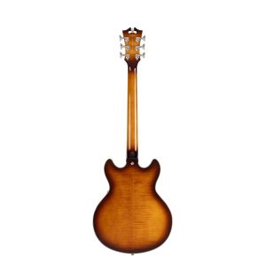 D'Angelico Premier Mini DC Dark Iced Tea Burst - gitara elektryczna