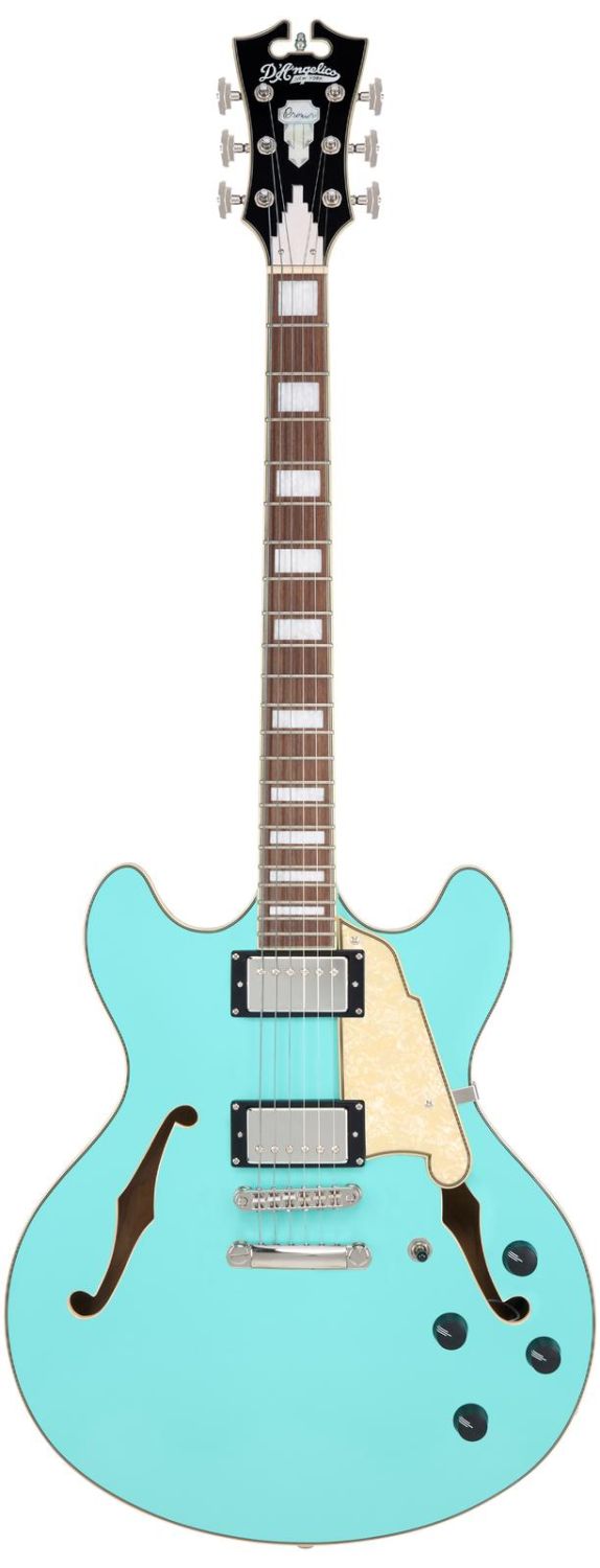 D'Angelico Premier DC Surf Green - gitara elektryczna