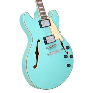 D'Angelico Premier DC Surf Green - gitara elektryczna
