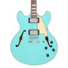 D'Angelico Premier DC Surf Green - gitara elektryczna