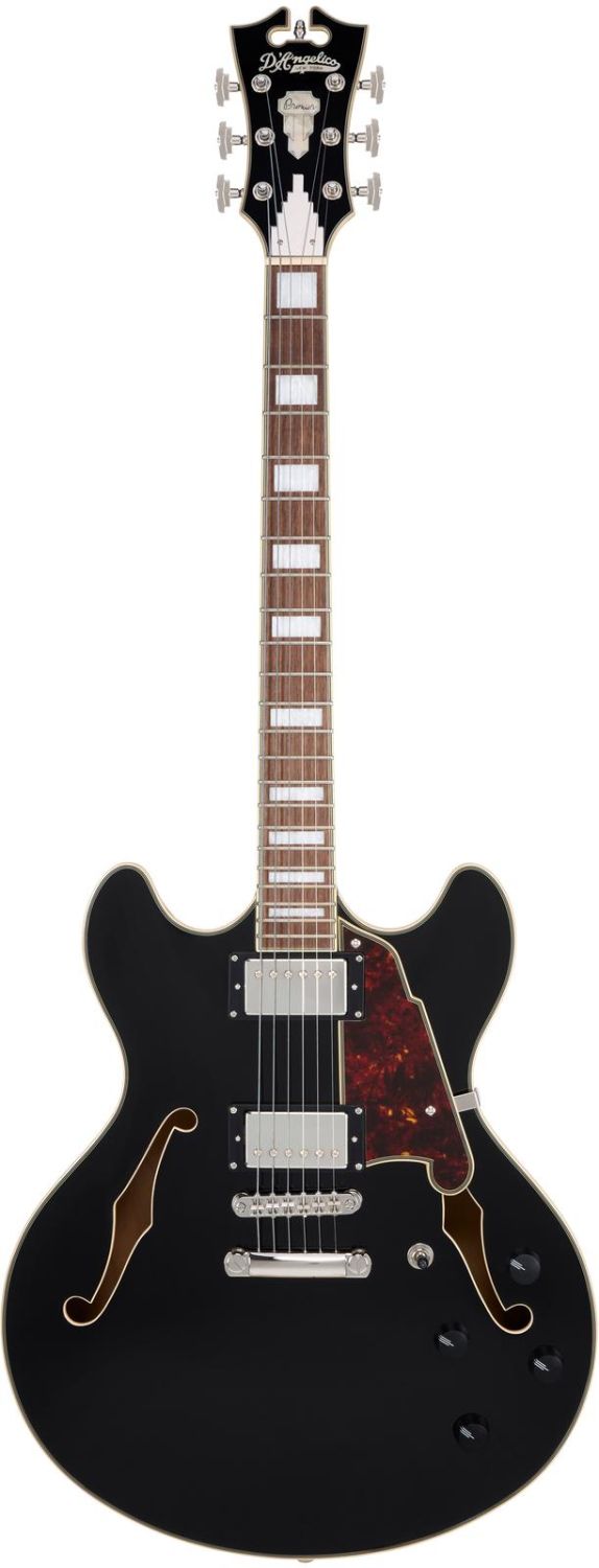 D'Angelico Premier DC Solid Black - gitara elektryczna