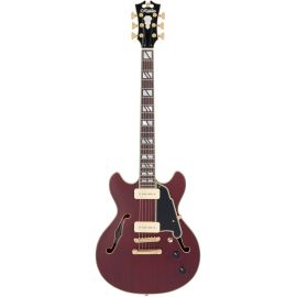D’Angelico Deluxe Mini DC Trans Wine - gitara elektryczna