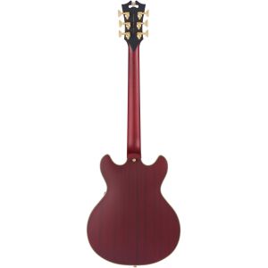 D’Angelico Deluxe Mini DC Trans Wine - gitara elektryczna