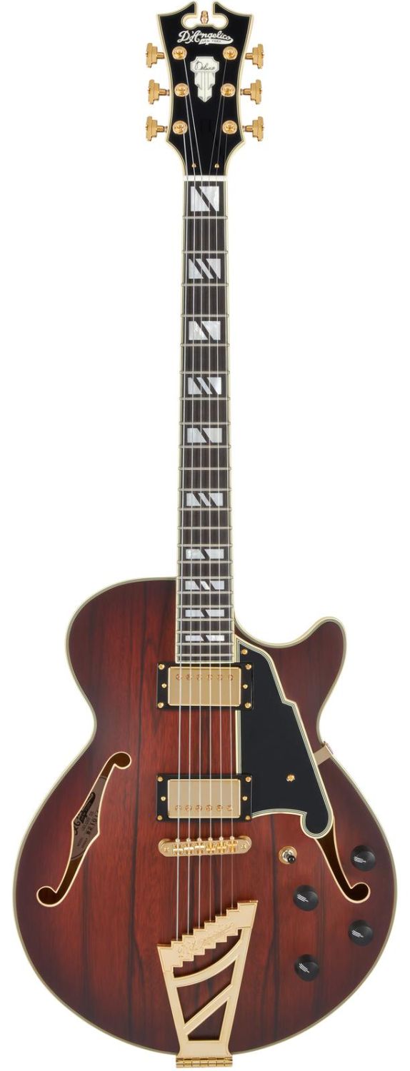 D’Angelico Deluxe SS Brown Burst - gitara elektryczna