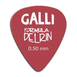 Galli Delrin D-51Y - kostki gitarowe 0,50 mm, 12 szt.