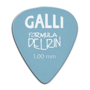 Galli Delrin D-51Y - kostki gitarowe 1,00 mm, 12 szt.