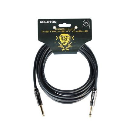 Valeton VGC-3BK - kabel instrumentalny 3m