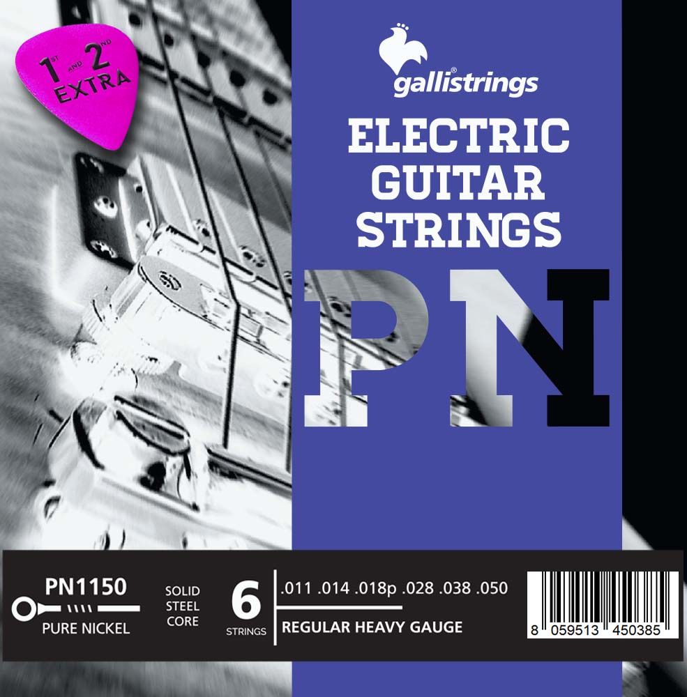 Galli PN 11-50 Pure Nickel - struny do gitary elektrycznej