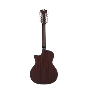 D'angelico Premier Fulton 12 LS Matte Black - gitara elektroakustyczna 12-strunowa