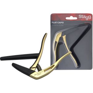 Stagg SCPX-FL GD - kapodaster do gitary klasycznej