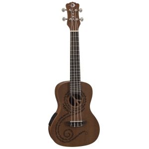 Luna Mahogany Maluhia Peace Concert - ukulele koncertowe elektryczne - Powystawowe