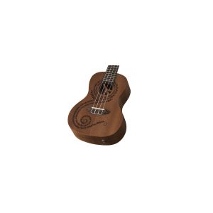 Luna Mahogany Maluhia Peace Concert - ukulele koncertowe elektryczne - Powystawowe