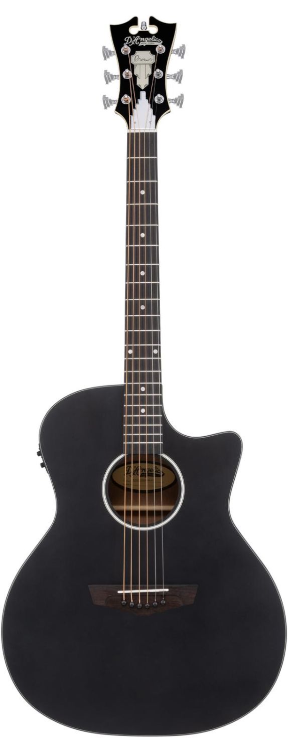D'angelico Premier Gramercy LS Matte Black - gitara elektroakustyczna