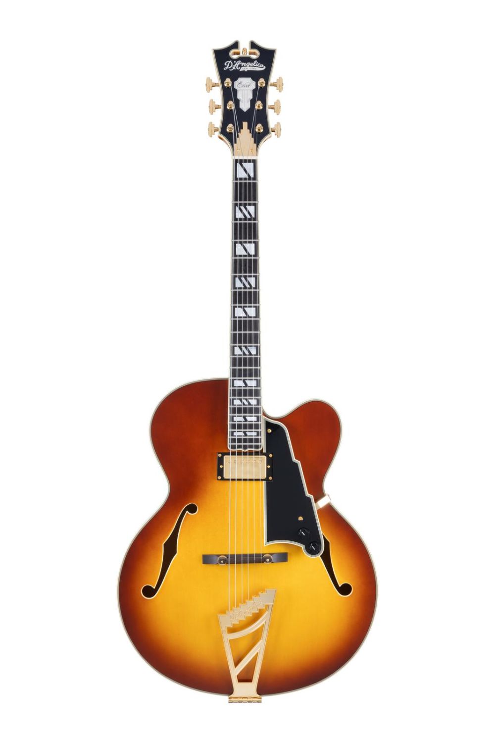 D'Angelico Excel EXL-1 Dark Iced Teaburst  - gitara elektryczna