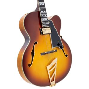 D'Angelico Excel EXL-1 Dark Iced Teaburst  - gitara elektryczna