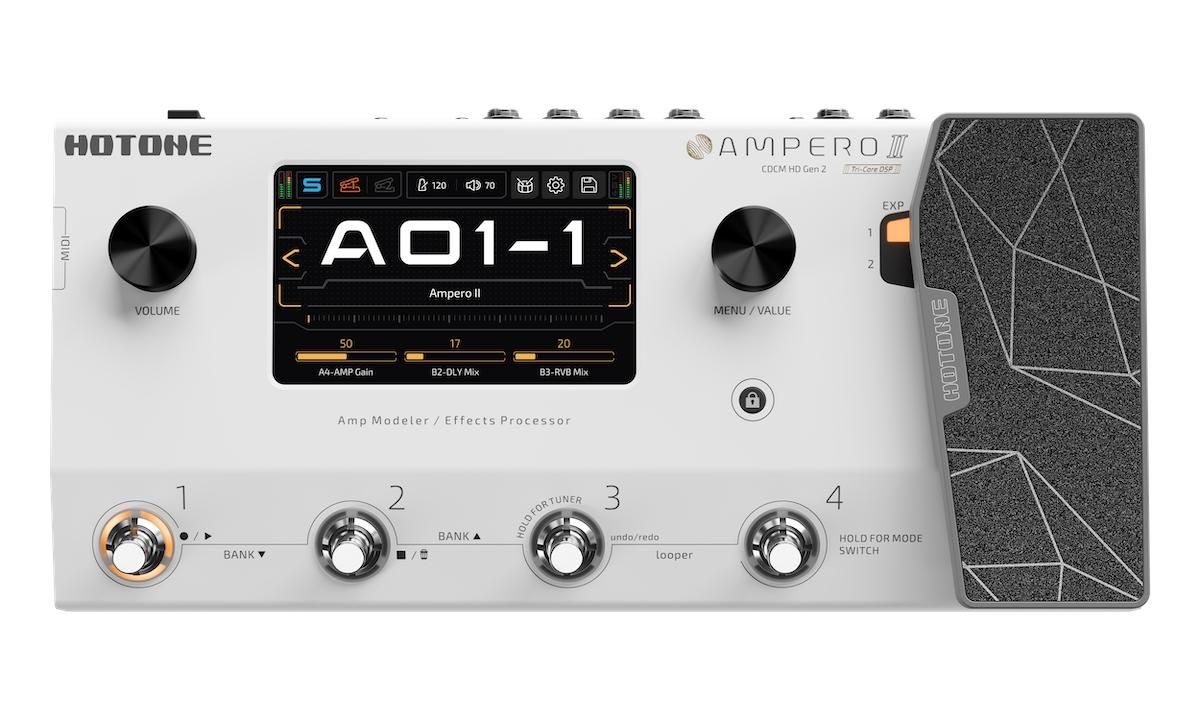 Hotone Ampero II - multiefekt gitarowy