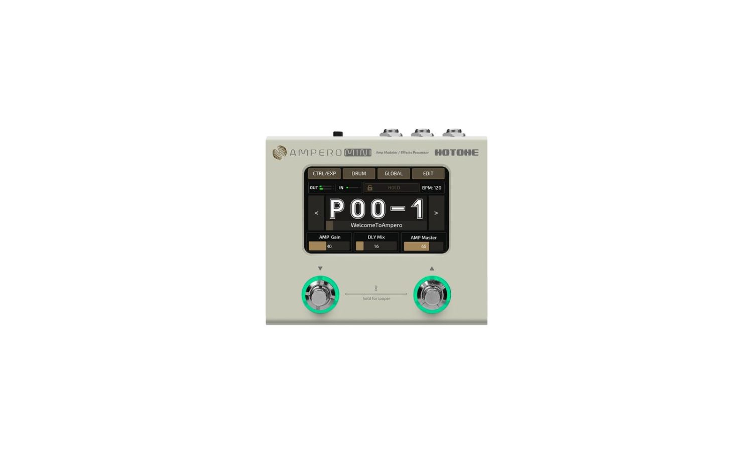 Hotone Ampero Mini (Vanilla) - multiefekt gitarowy