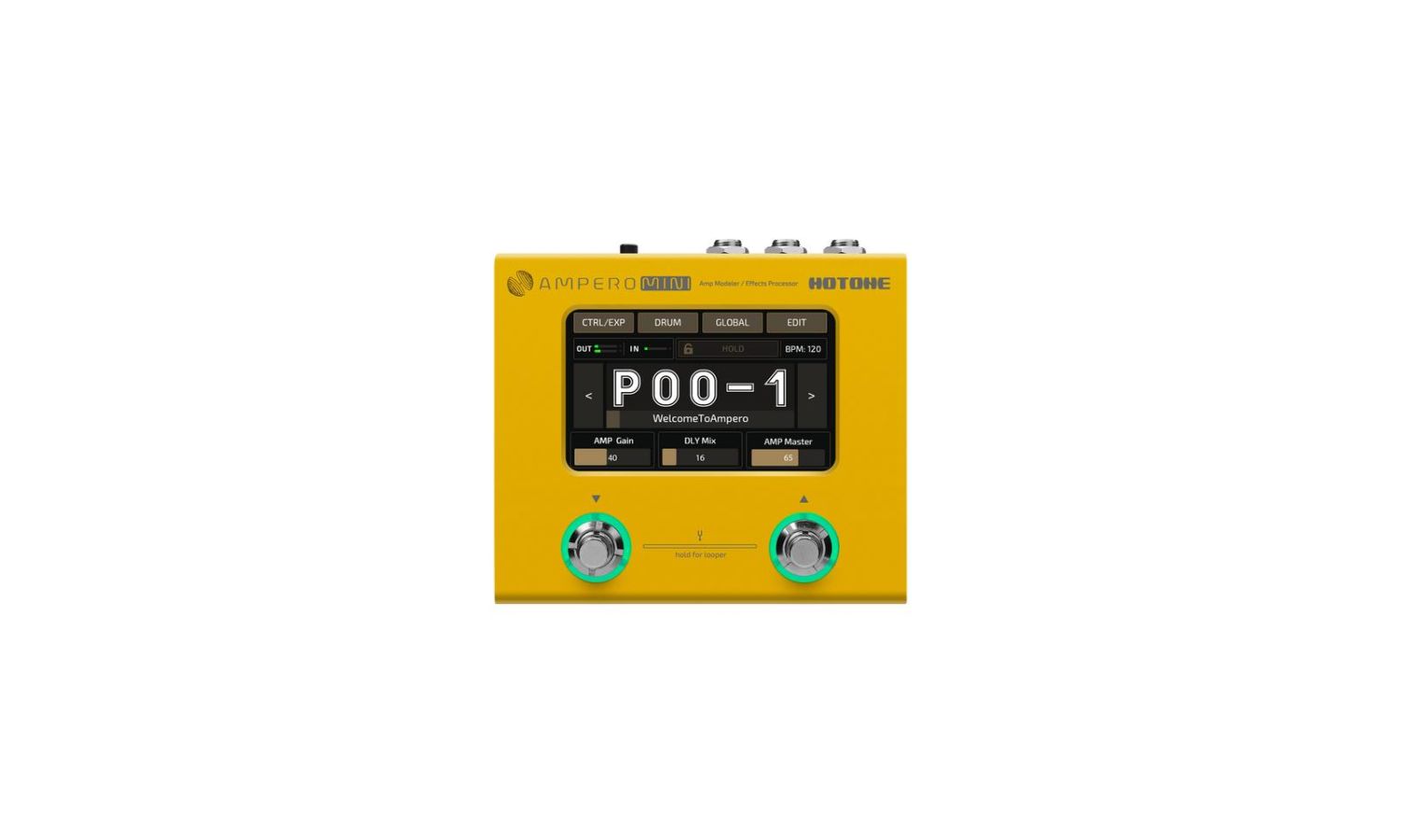 Hotone Ampero Mini (Marigold) - multiefekt gitarowy