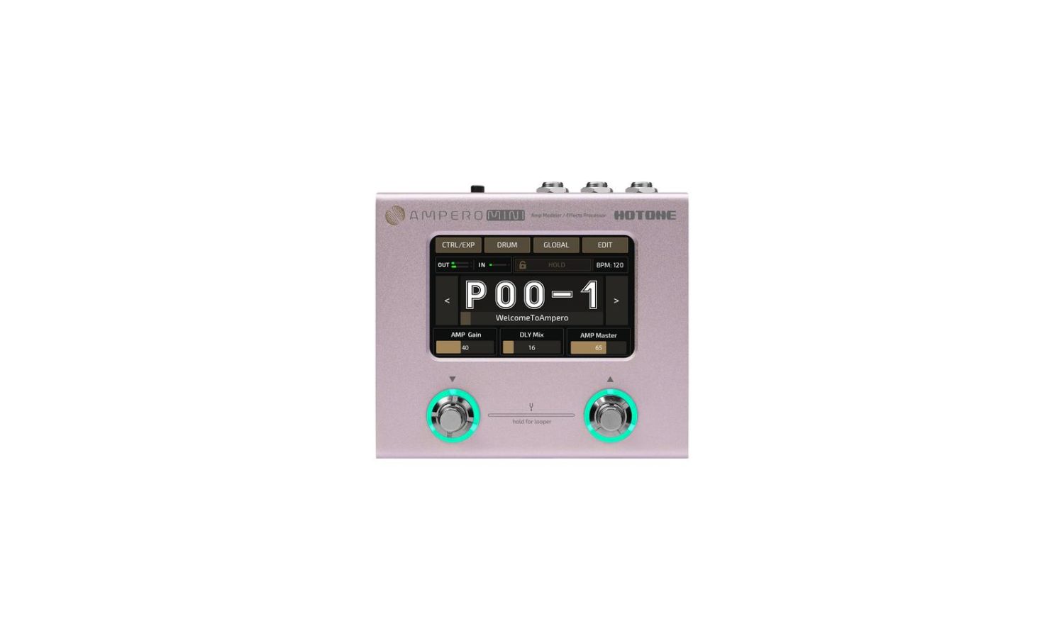 Hotone Ampero Mini (Purple Taro) - multiefekt gitarowy