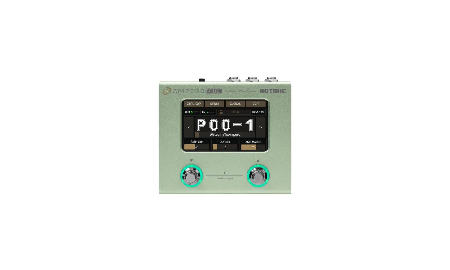 Hotone Ampero Mini (Matcha) - multiefekt gitarowy