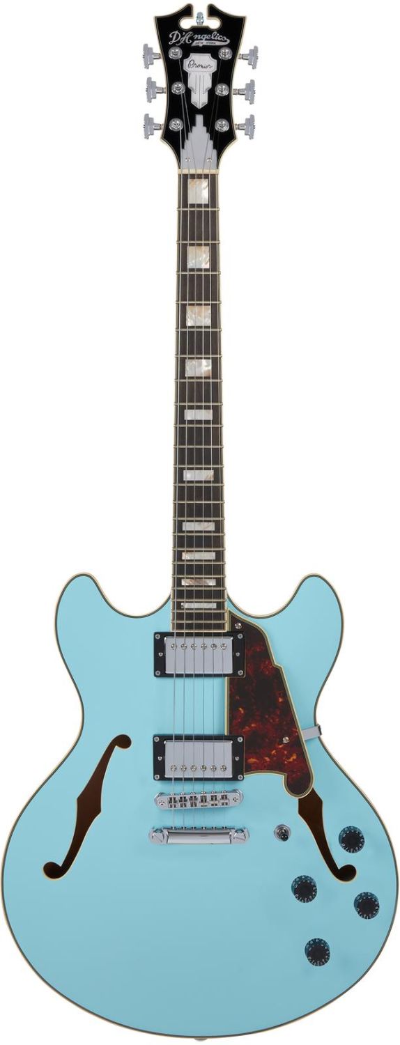 D'Angelico Premier DC Sky Blue - gitara elektryczna
