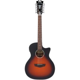 D'angelico Premier Fulton 12 LS Vintage Sunburst - gitara elektroakustyczna 12-strunowa