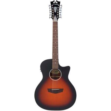 D'angelico Premier Fulton 12 LS Vintage Sunburst - gitara elektroakustyczna 12-strunowa