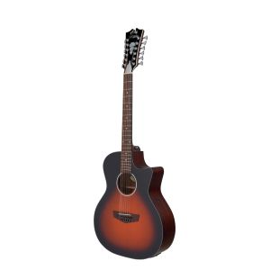 D'angelico Premier Fulton 12 LS Vintage Sunburst - gitara elektroakustyczna 12-strunowa