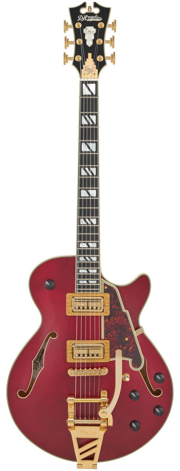 D’Angelico Deluxe Bobby Weir Trans Wine - gitara elektryczna