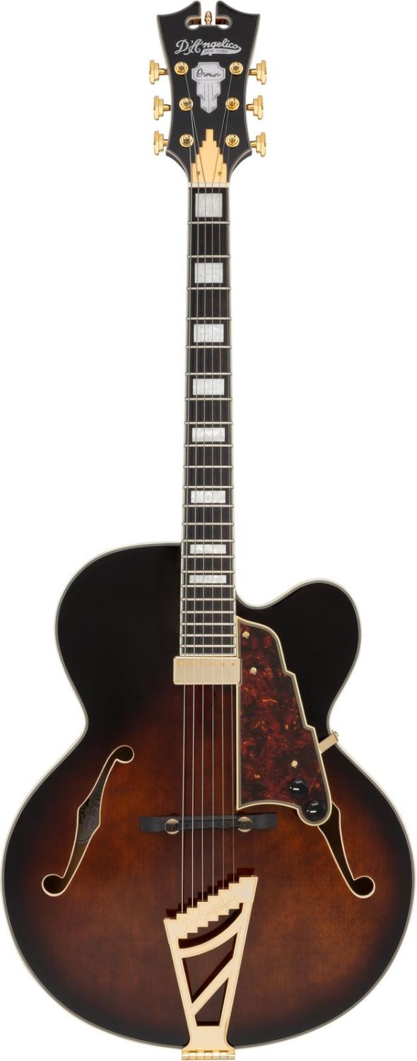 D'angelico Premier EXL1 Brown Burst - gitara elektryczna