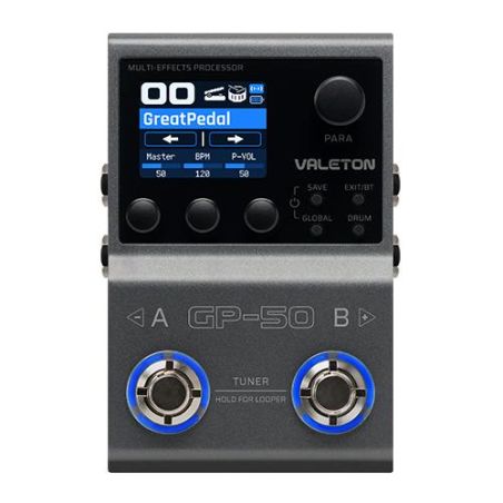 Valeton GP-50 - multiefekt gitarowy