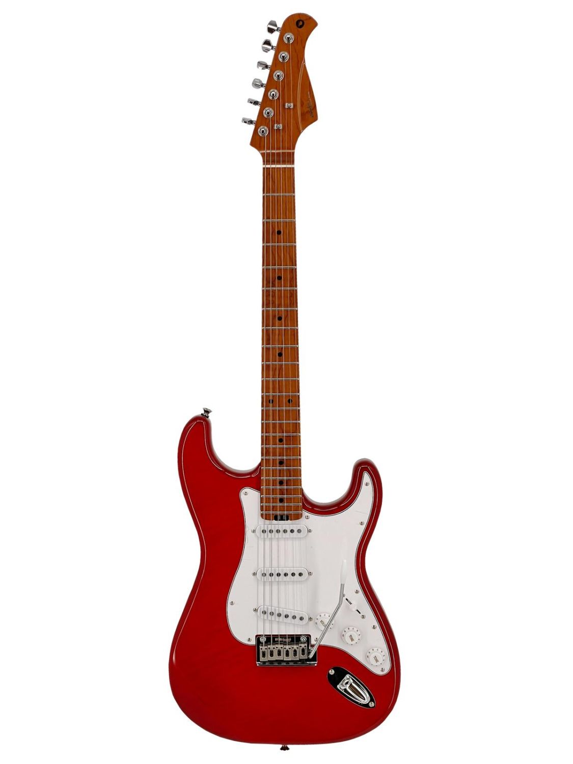 Prodipe Guitars Origin ST Burgundy Red - gitara elektryczna