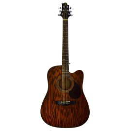 Samick D 4 CE N - gitara elektroakustyczna - uszkodzona