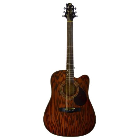 Samick D 4 CE N - gitara elektroakustyczna - uszkodzona