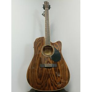 Samick D 4 CE N - gitara elektroakustyczna - uszkodzona