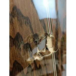 Samick D 4 CE N - gitara elektroakustyczna - uszkodzona