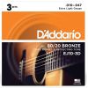 Daddario EJ10-3D - struny do gitary akustycznej 3pak