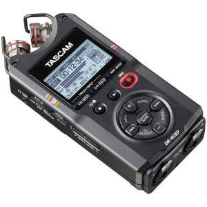 Tascam DR-40XP - rejestrator dźwięku (czarny) na karty SD, technologia 32-bit Float