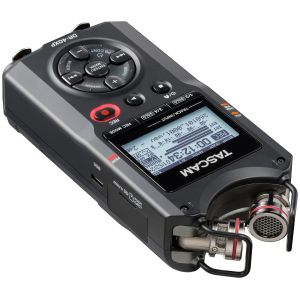 Tascam DR-40XP - rejestrator dźwięku (czarny) na karty SD, technologia 32-bit Float