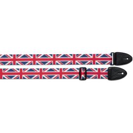 Stagg STE FLAG UK - pasek gitarowy z motywem flagi Wielkiej Brytanii
