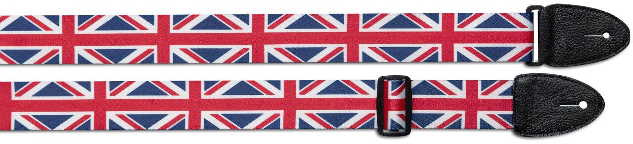 Stagg STE FLAG UK - pasek gitarowy z motywem flagi Wielkiej Brytanii