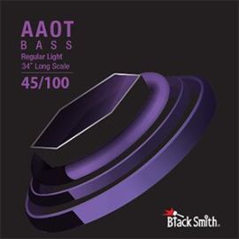 BlackSmith EAAEB-45100-4 - struny do gitary basowej 45-100, 4-strunowej, skala 34”