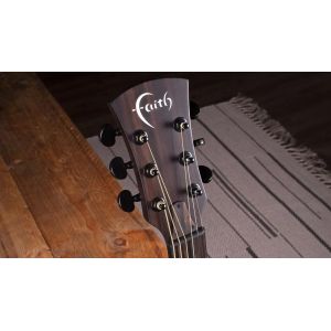 Faith Naked Venus Cutaway Electro Black Stain FKVBK - gitara elektroakustyczna