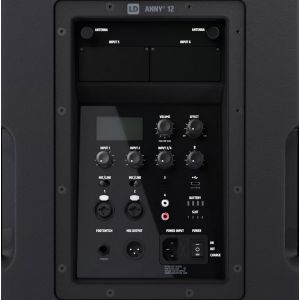 LD Systems Anny 12 HBH2 B5 - 12-calowy przenośny głośnik Bluetooth® z akumulatorami i mikserem